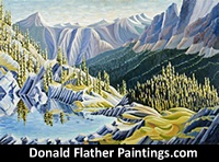 Click here for a larger image of this original oil on canvas landscape painting to save for custom picture framing options