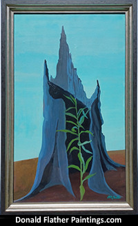 Click here for a larger image of this original oil landscape painting to save for custom picture framing options